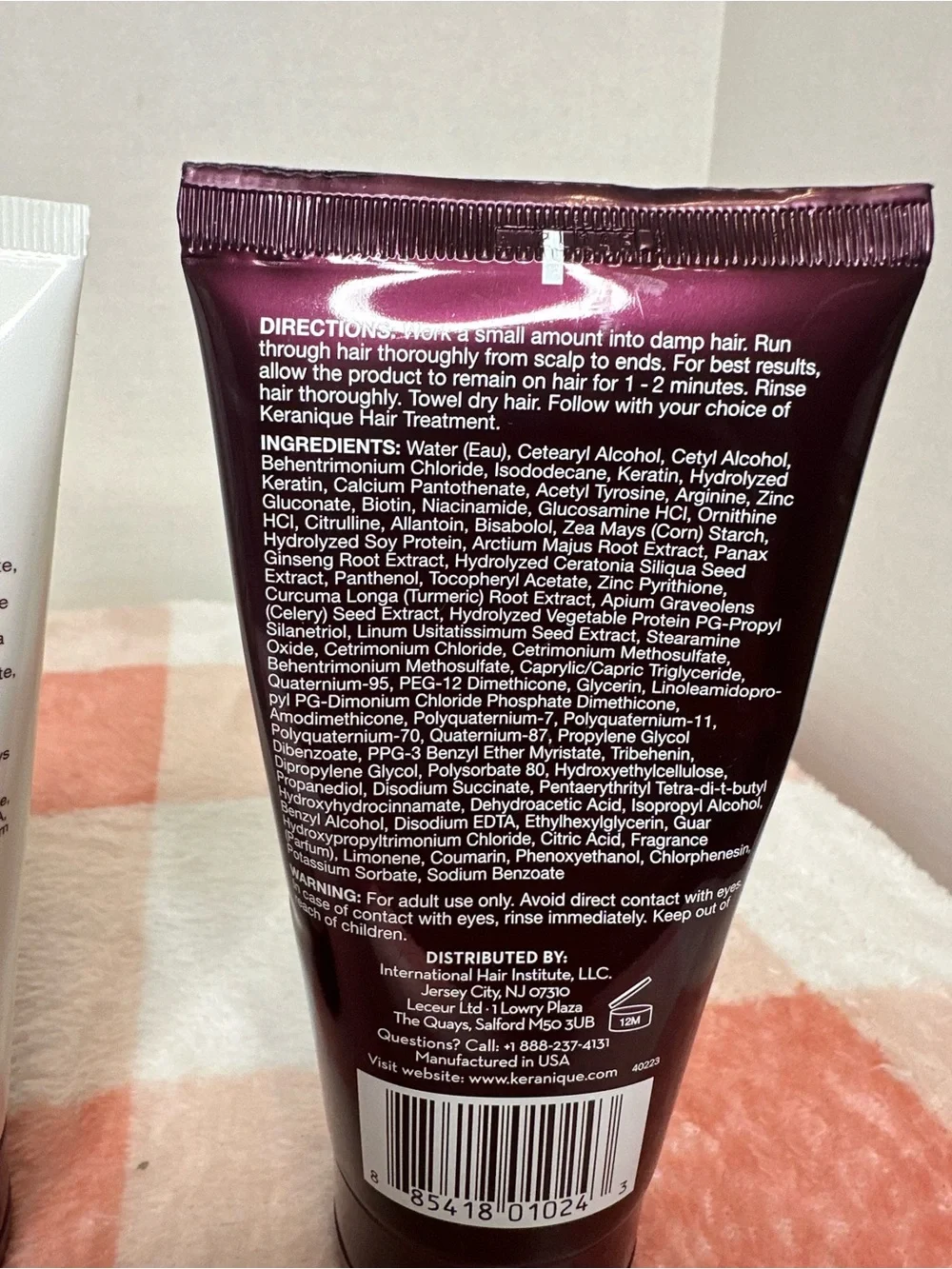 Keranique Volumizing Keratin 4 3.4fl oz Conditioner - Deep Plum